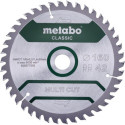 Lame de scie circulaire multi coupe classique D165x2,2/1,4xalésage 20mm Z.42 FZ/TZ 5 degrés
