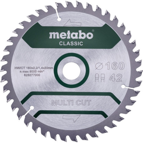 Lame de scie circulaire multi coupe classique D254x2,6/1,8xalésage 30mm Z.60 FZ/TZ 5Gr.neg