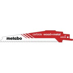 Lame de scie sabre carbure bois + métal 225 x 1,25 mm CT 3-4mm/6-8TPI
