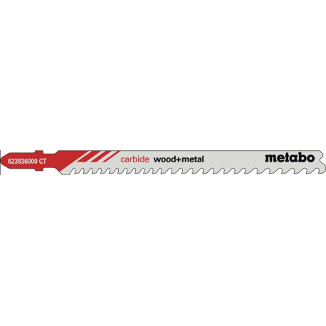 3 lames de scie sauteuse pouces carbure bois + métal pouces 108/3,5-5mm HM (623836000)