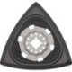 Plateau de ponçage triangulaire Starlock taille d'angle 93mm velcro METABO