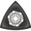 Plateau de ponçage triangulaire Starlock taille d'angle 93mm velcro METABO