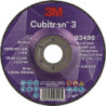 Disque abrasif Cubitron™ 3 Cut and Grind D125xS3,2mm grain 36+ serti Cubitron™ 6 (Par 10)