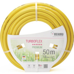 Tuyau d'eau Quattroflex L.50m ID 13mm AD 18mm REHAU (Par 50)