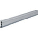 Joint de porte WE-Dicht fed. gel.L.2100mm l.10,3mm aluminium anodisé argent. H/M/Ku. porte L/R