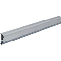 Joint de porte WE-Dicht fed. gel.L.2100mm l.10,3mm aluminium anodisé argent. H/M/Ku. porte L/R