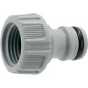 Raccord de robinet en plastique pour robinet d'eau G 1/2" G 3/8" GARDENA (Par 20)