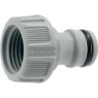 Raccord de robinet en plastique pour robinet d'eau G 1/2" G 3/8" GARDENA (Par 20)