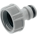 Raccord de robinet Ku.f.robinet d'eau G 3/4 pouce G 1/2 pouce GARDENA (Par 50)