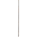 Cordon fer L.1000mm D.20mm rond acier avec chanfrein et pointe carrée (par 10)