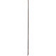 Cordon fer L.1000mm D.18mm rond acier avec chanfrein et pointe carrée (par 10)