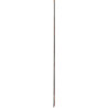 Cordon fer L.1000mm D.18mm rond acier avec chanfrein et pointe carrée (par 10)