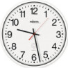 Horloge radio-réveil murale Ku.blanc D.300mm 1,5V chiffres