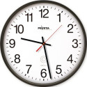 Horloge radio-réveil murale Ku.black D.300mm 1,5V chiffres