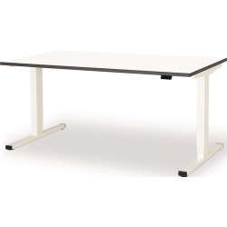 Levier de bureau H650-1250xL1600xP800mm blanc signal.RAL9003/blanc électr.MAUSER