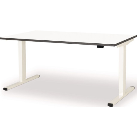 Levier de bureau H650-1250xL1600xP800mm blanc signal.RAL9003/blanc électr.MAUSER
