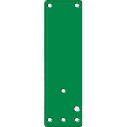 Plaque de montage 901 670 Montée sur portes coupe-feu Gauche/Droite L175xB52mm GFS