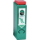 Protection de porte EH 990 100 PHZ avec 3 clés pré-alarme laquée verte GFS
