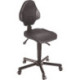Chaise de travail pivotante W13 Rl. Mousse polyuréthane noir