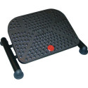 Repose-pieds Basic noir L500xP360xH320mm Réglage en hauteur 110-320mm