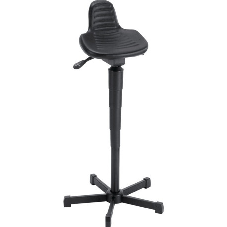 Aide à la station assise en mousse PU H.610-895mm STA support dorsal noir MEY