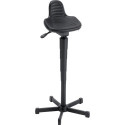 Aide à la station assise en mousse PU H.610-895mm STA support dorsal noir MEY