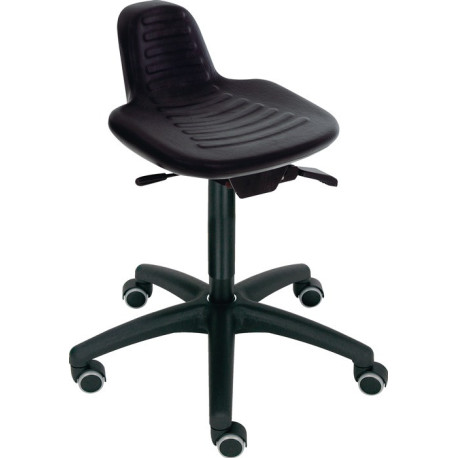 Tabouret pivotant Rl.PU mousse réglage de l'inclinaison 7 degrés