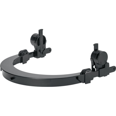 Support de casque en plastique GFKHH100 avec fiches pour Euroslot PC EN 166 UHLEN