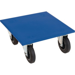 Rouleau de transport ESB rolldolly D.200mm 750kg L600mm W600mm VG avec revêtement antidérapant