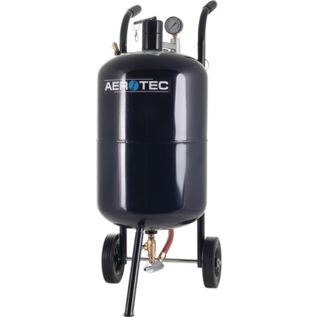 Appareil de sablage Aerotec 36 PRO 36l consommation d'air 350 l/min granulométrie 0,2-0,5mm
