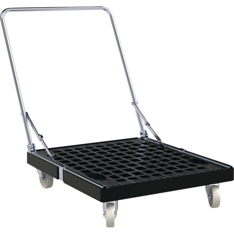Plateau roulant ESB BASICline D.108mm 500kg L815mm l660mm PP avec support