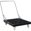 Plateau roulant ESB BASICline D.108mm 500kg L815mm l660mm PP avec support