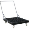 Plateau roulant ESB BASICline D.108mm 500kg L815mm l660mm PP avec support