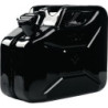 Bidon de carburant 10l tôle d'acier noir RAL 9005 0,9mm L345xL165xH275mm VALPRO