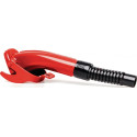 Bec verseur essence/diesel sans butée erreur L.280mm lar.68mm rouge