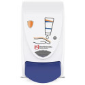 Distributeur protection cutanée H233xL115xP130ca.mm 1l blanc/bleu SC JOHNSON