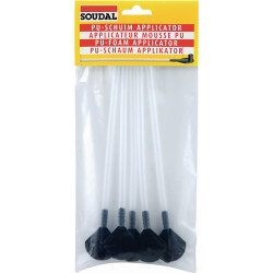 Tube adaptateur pour mousses d'assemblage plastique (n.f. bidons avec adaptateur 2 en 1) 5 pièces/sachet SOUDAL