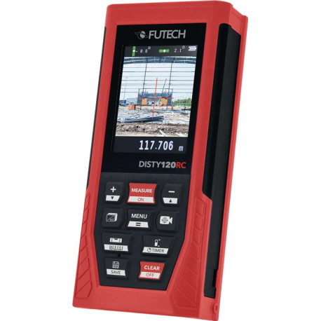 Télémètre laser DISTY 120 ROUGE 0,05 b.120m ± 2mm IP 54 FUTECH