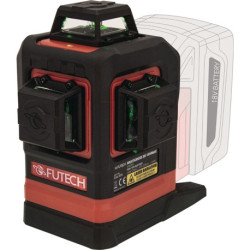 Laser multiligne Multicross 3D ± 4 degrés ± 0,2 mm/m 120m laser classe 2 laser vert