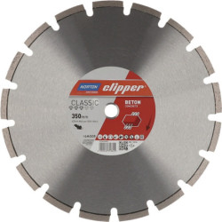 Disque à tronçonner diamant Classic Béton D.400mm Alésage.25,4mm 3,2mm 10mm NORTON