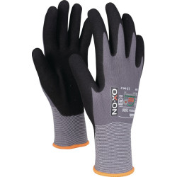 Gant Flexible Supreme 1600 taille 9 noir/gris clair EN388 EN420+A1 EN407 PSAII (Par 12)
