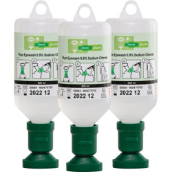 Flacon collyre 0,5l 3 ans (flacon non ouvert) DIN EN15154-4 PLUM (Par 3)
