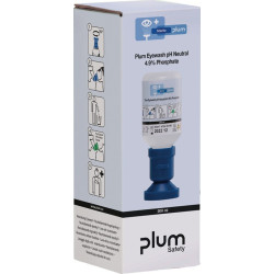Flacon pour lavage des yeux pH neutre 200ml 3 ans (flacon non ouvert) DIN EN15154-4 Prune