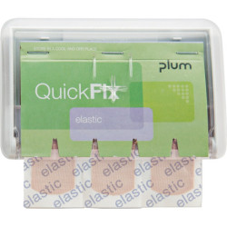 Distributeur de pansements QuickFix® UNO L130xH85xP35ca.mm transp.PLUM
