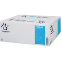 Serviette pliée 2 épaisseurs blanc L240xL230env.mm PAPERNET