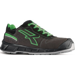 Chaussure de sécurité Taylor taille 42 W.11 gris/vert S1P SRC ESD EN20345 cuir U.POW