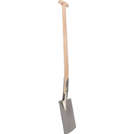 Bêche de construction 280x190/180mm manche frêne avec manche en T TALEN TOOLS