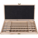 Jeu de forets hélicoïdaux à bois TIMBER TWIST 6 pièces D.3.4.5.6.8.10mm ALPEN