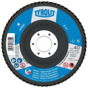 Disque lamelle BASIC D.125mm K.60 acier couronné VA ZA-ZK TYROLIT (Par 10)