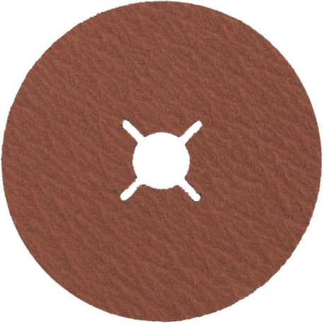 Disque fibre PREMIUM CERABOND X D.125mm acier K.120.grain céramique inox STA (par 50)